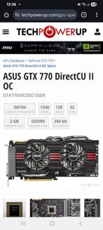 Perfect onderhouden GTX770, Computers en Software, Videokaarten, Ophalen of Verzenden