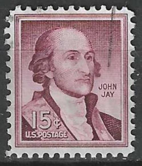 USA 1958 - Yvert 639 - John Jay (ST), Postzegels en Munten, Postzegels | Amerika, Gestempeld, Verzenden