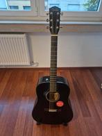 Fender CD-60S + standaard, Muziek en Instrumenten, Snaarinstrumenten | Gitaren | Akoestisch, Ophalen, Zo goed als nieuw