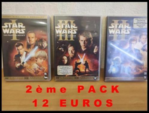 Star Wars (pack 2) - Trilogie épisodes 1 à 3 (6 dvd), Cd's en Dvd's, Dvd's | Science Fiction en Fantasy, Gebruikt, Science Fiction
