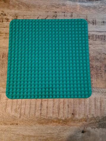 Grande plaque de construction Lego Duplo verte, Enlèvement ou Envoi, Comme neuf, Briques en vrac, Duplo