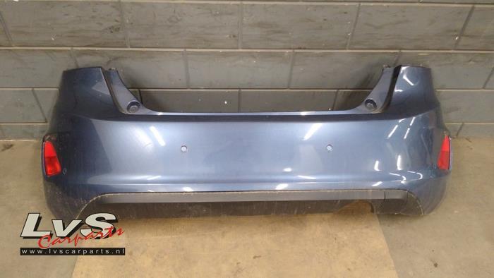 Achterbumper van een Ford Fiesta (CH), Auto-onderdelen, Carrosserie, Bumper, Ford, Gebruikt, 3 maanden garantie, Ophalen of Verzenden