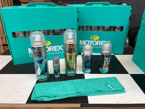 Motorex Ride N' Shine giftbox Cadeau pakket motorrijder, Motoren, Accessoires | Onderhoudsmiddelen, Ophalen