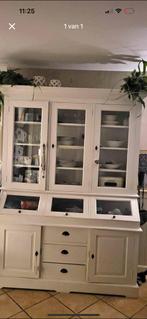 Grutterskast/kruidenierskast,apothekerskastwit met 3 kleppen, Gebruikt, 200 cm of meer, Met deur(en), 150 tot 200 cm