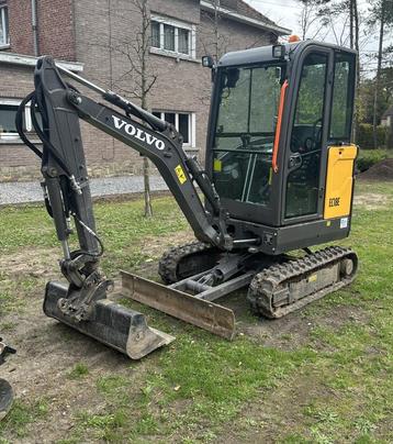 Verhuur Volvo EC18 graafmachine 1.8 Ton , gratis levering beschikbaar voor biedingen