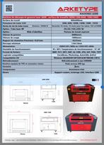 Lasersnij- en graveermachine, Zakelijke goederen, Machines en Bouw | Houtbewerking