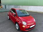 Fiat 500 1.4i Benzine Lounge Airco Gekeurd met carpass, Voorwielaandrijving, 4 zetels, Beige, 4 cilinders