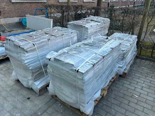 Lot rustiek marmer vloertegels met karakter., Doe-het-zelf en Bouw, Tegels, Gebruikt, Vloertegels, Marmer, Ophalen