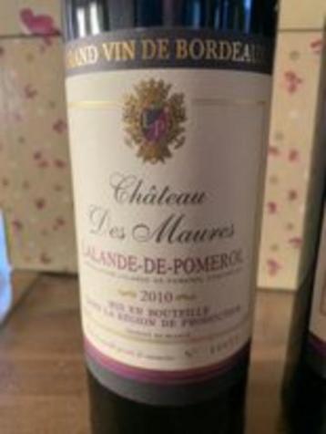 wijn lalande -de pomerol, Ophalen of Verzenden, Frankrijk