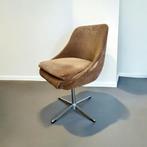 Chaise vintage sur base en étoile chromée/fauteuil/siège sim, Enlèvement ou Envoi