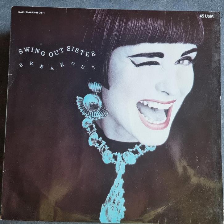 12" Swing Out Sister – Breakout, CD & DVD, Vinyles Singles, Utilisé, Maxi single, Pop, 12 pouces, Enlèvement ou Envoi