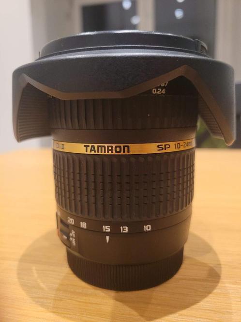 Tamron 10-24mm F/3.5-4.5 SP Di II Canon, TV, Hi-fi & Vidéo, Photo | Lentilles & Objectifs, Utilisé, Objectif grand angle, Zoom