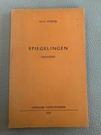 Spiegelingen gedichten, H.G.S. Snijder, literaire tafelstond, Enlèvement ou Envoi, Utilisé