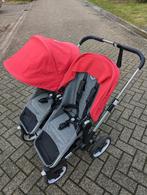 Bugaboo Donkey3 Duo (dubbele kinderwagen), Kinderen en Baby's, Kinderwagens en Combinaties, Kinderwagen, Gebruikt, Verstelbare duwstang