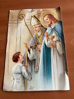 Kaart bisschop met Christus, Verzamelen, Verzenden, Gebruikt, Kaart of Prent, Christendom | Katholiek
