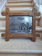 Wandbord in tin, Antiek en Kunst, Antiek | Tin, Ophalen of Verzenden