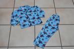 Blauwe flanellen pyjama „Spiderman” T92 of 18/24M TBon, Kinderen en Baby's, Gebruikt, Ophalen of Verzenden, Jongen, Nacht- of Onderkleding