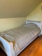 Bed met lattenbodem uit top interieur, Huis en Inrichting, Slaapkamer | Bedden, Ophalen, Eenpersoons, Wit, Modern
