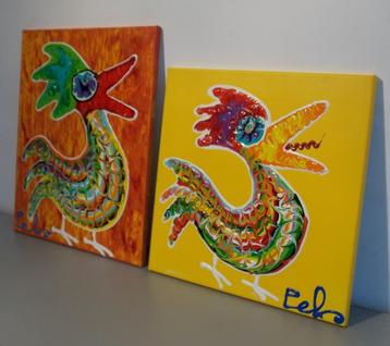 Kunstwerk Nederlands kunstenaar Peko beschikbaar voor biedingen