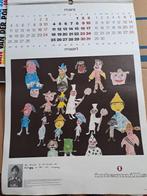 Intermill's calendrier 1985 par les élèves écoles de Malmedy, Ophalen, Maandkalender, Gebruikt