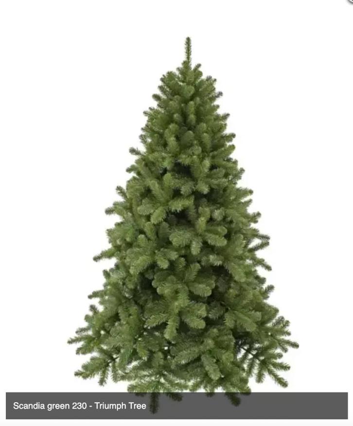 Triumph Tree kunstkerstboom 230 x 163 groen 309€, Diversen, Kerst, Zo goed als nieuw, Ophalen