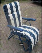 Prima verstelbare Tuinzetel met kussen, Jardin & Terrasse, Chaises de jardin, Enlèvement ou Envoi, Comme neuf, Synthétique, Ajustable