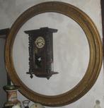 ancien cadre ovale en bois et plâtre, Antiquités & Art, Enlèvement