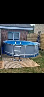 Piscine  et  accessoires  et pompe  à sable   et dome, Tuin en Terras, Gebruikt