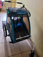 Thule coaster 2xt fietskar + thule infant sling, Opvouwbaar, 40 tot 60 kg, Kinderkar, Zo goed als nieuw