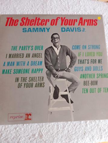 SAMMY DAVIS JR.  THE SHELTER OF YOUR ARMS.  POPCORN LP, Enlèvement ou Envoi, Comme neuf