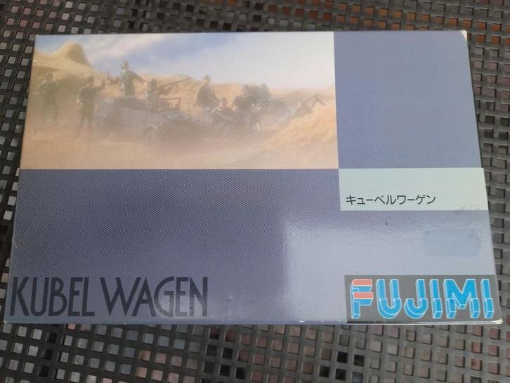 FUJIMI modelbouwkit KUBELWAGEN 1/76 *NIEUW*, Hobby en Vrije tijd, Modelauto's | Overige schalen, Nieuw, Overige typen, Ophalen