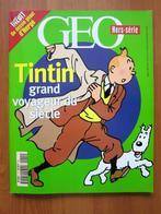 Géo hors-série spécial Tintin + fresque (2000), Ophalen of Verzenden, Zo goed als nieuw, Eén stripboek, Hergé