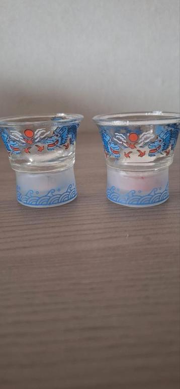 Chinese sake glaasjes  beschikbaar voor biedingen