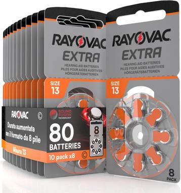 Piles  RAYOVAC 13 pour appareil auditif, Electroménager, Enlèvement, Neuf, Autres types