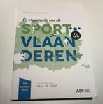 De organisatie van de sport in Vlaanderen, Enlèvement, Néerlandais, Veerle De Bosscher