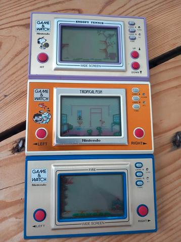 Nintendo-spel en horloge, Games en Spelcomputers