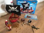 Playmobil - bateau, barque et ile de pirates, Comme neuf, Ensemble complet