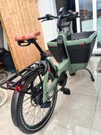 Lovens Explorer S85 auto moss green, Fietsen en Brommers, Fietsen | Bakfietsen, Ophalen, Zo goed als nieuw, Elektrisch