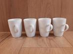 Lot de 4 tasses blanches Cosy & Trendy, Maison & Meubles, Cuisine | Vaisselle, Enlèvement ou Envoi, Utilisé, Tasse(s) et/ou soucoupe(s)