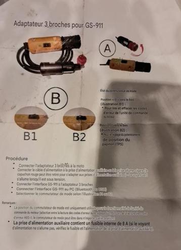 Connecteur de diagnostiques motos beschikbaar voor biedingen