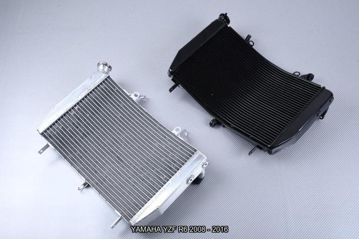 Radiateur Koeler Radiator AVDB YAMAHA YZF R6 2008 - 2016, Motoren, Accessoires | Overige, Nieuw, Ophalen of Verzenden