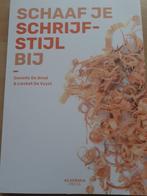 SCHAAF JE SCHRIJFSTIJL BIJ academiapress, Boeken, Schoolboeken, Ophalen of Verzenden, Zo goed als nieuw, Nederlands