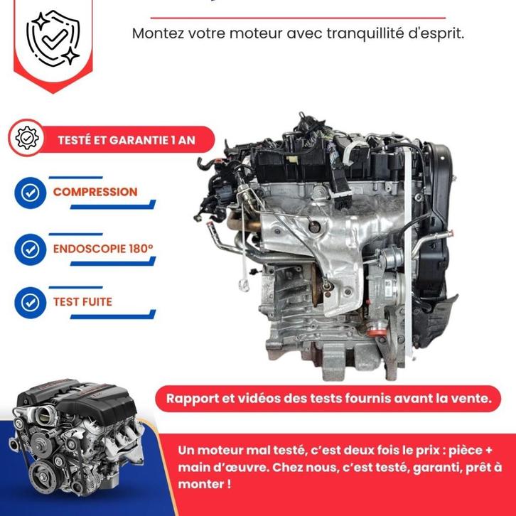 Volvo v40 v60/s40 s60 2.0d 120cv complete motor, Auto-onderdelen, Motor en Toebehoren, Volvo, Nieuw, Ophalen of Verzenden