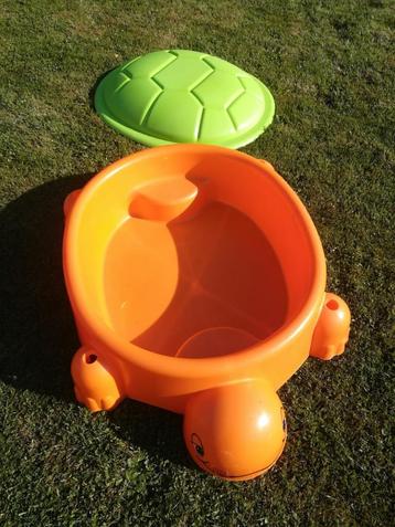 bac à sable / piscine tortue pour enfants, Enlèvement, Comme neuf