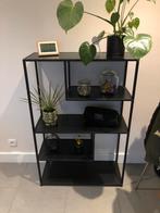 Zwart rekje, Huis en Inrichting, Kasten | Wandmeubels, Ophalen, Met plank(en), Gebruikt, 100 tot 150 cm