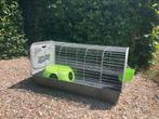 Mooi konijnenhok, Dieren en Toebehoren, Knaagdieren en Konijnen | Hokken en Kooien, Kooi, Gebruikt, 75 tot 110 cm, Ophalen