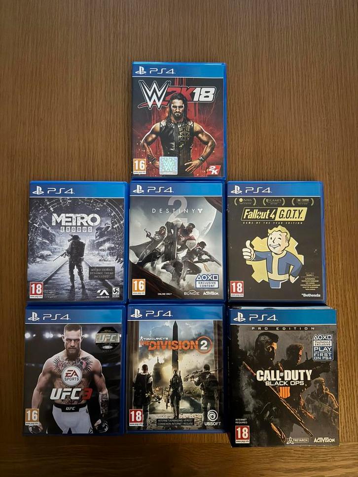 7 topgames te koop voor PS4 in perfecte staat!, Games en Spelcomputers, Games | Sony PlayStation 4, Zo goed als nieuw, Ophalen of Verzenden