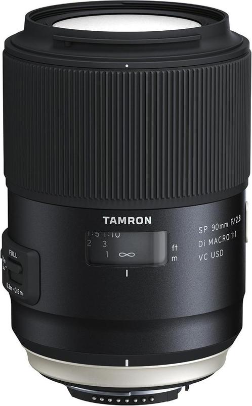 Tamron 90mm F/2.8 SP Di VC USD Macro Nikon gebruikt, Audio, Tv en Foto, Foto | Lenzen en Objectieven, Zo goed als nieuw, Macrolens