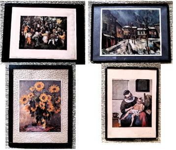 4 mooie kadertjes beschikbaar voor biedingen