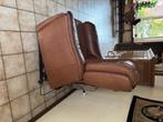 Zetel, Huis en Inrichting, Ophalen, Gebruikt, Leer